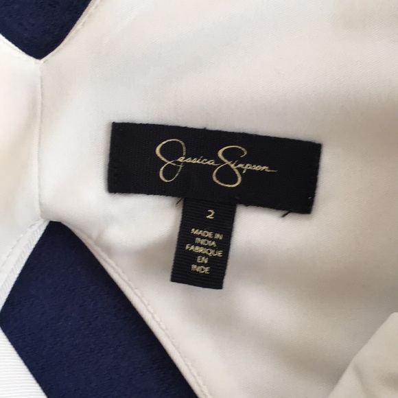 Black & White Short Party Dress - Picture 5 of 6